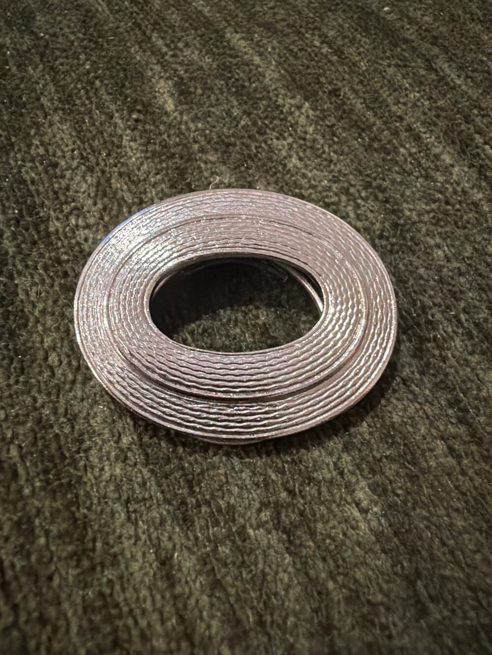 Vintage West Germany silver tone scarf clip
